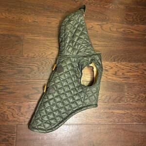 Nautica Pet Waterproof Quilted Dog Jacket Toggle Coat – Large